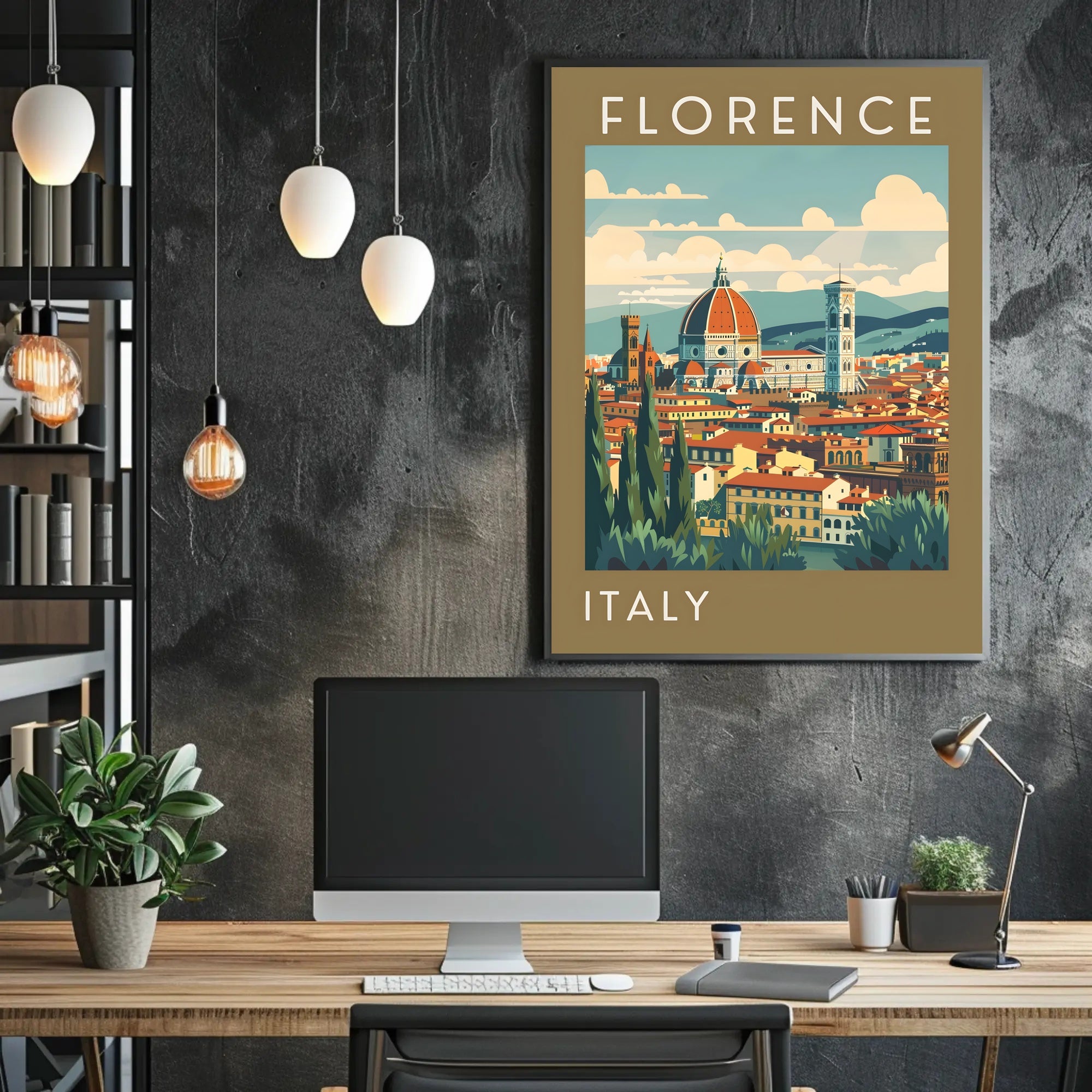 Florence, Italy Travel Poster