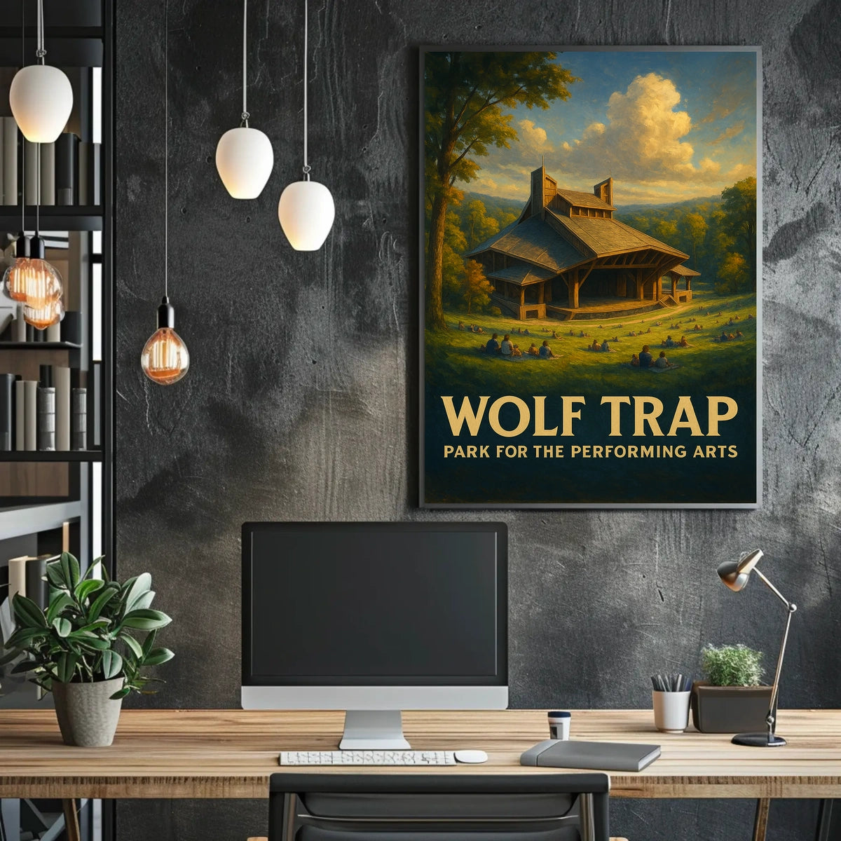 Wolf Trap Park For The Performing Arts Poster