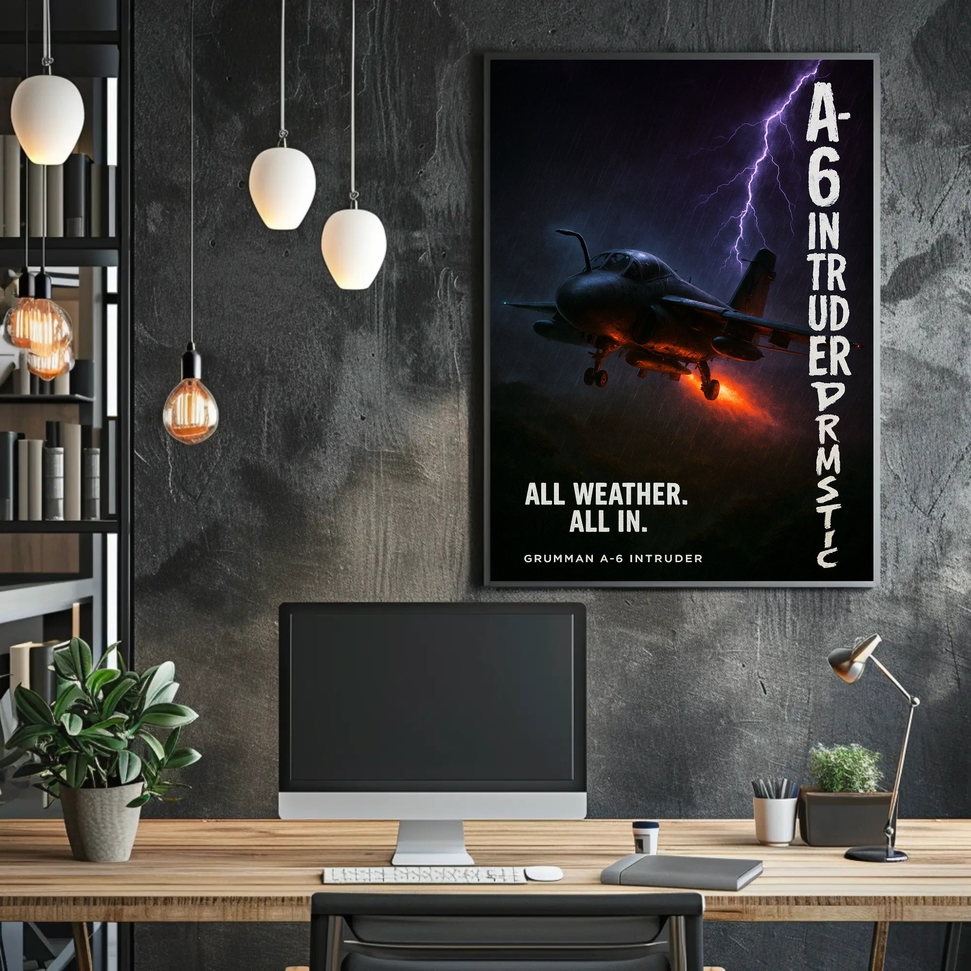 Grumman A6 Intruder All Weather Poster PosterGoat