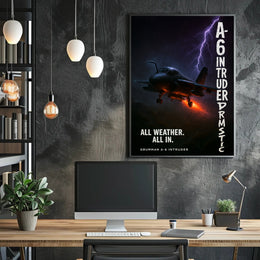 Grumman A6 Intruder All Weather Poster PosterGoat