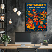 Copenhagen Christmas Parade Poster