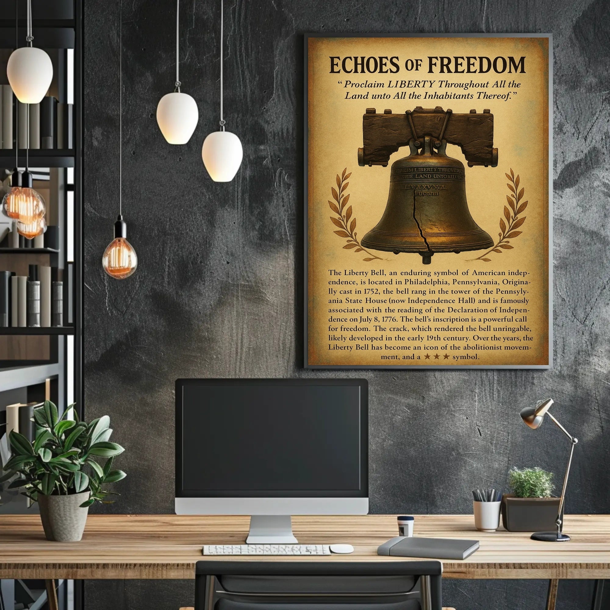 Echoes of Freedom Poster PosterGoat