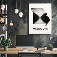 Missouri Landscape Art Poster