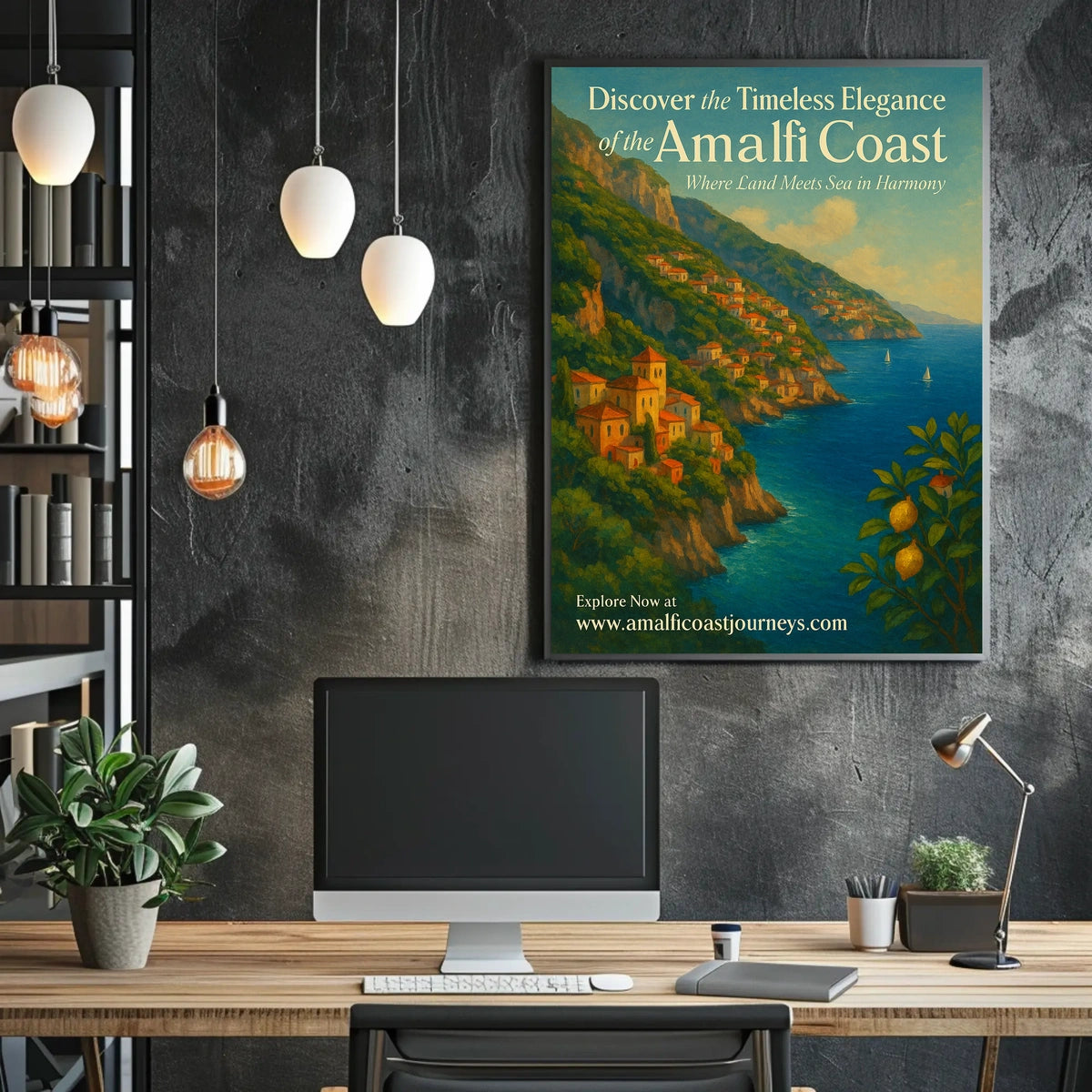 Discover the Timeless Elegance of the Amalfi Coast Poster