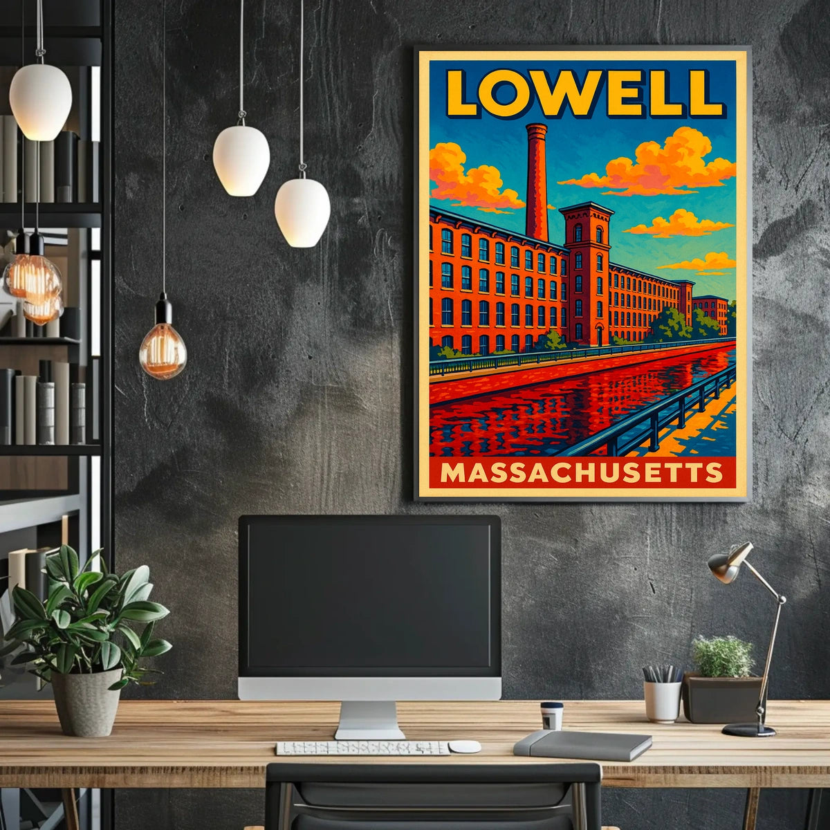 Lowell, Massachusetts Poster