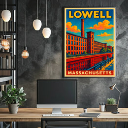 Lowell, Massachusetts Poster