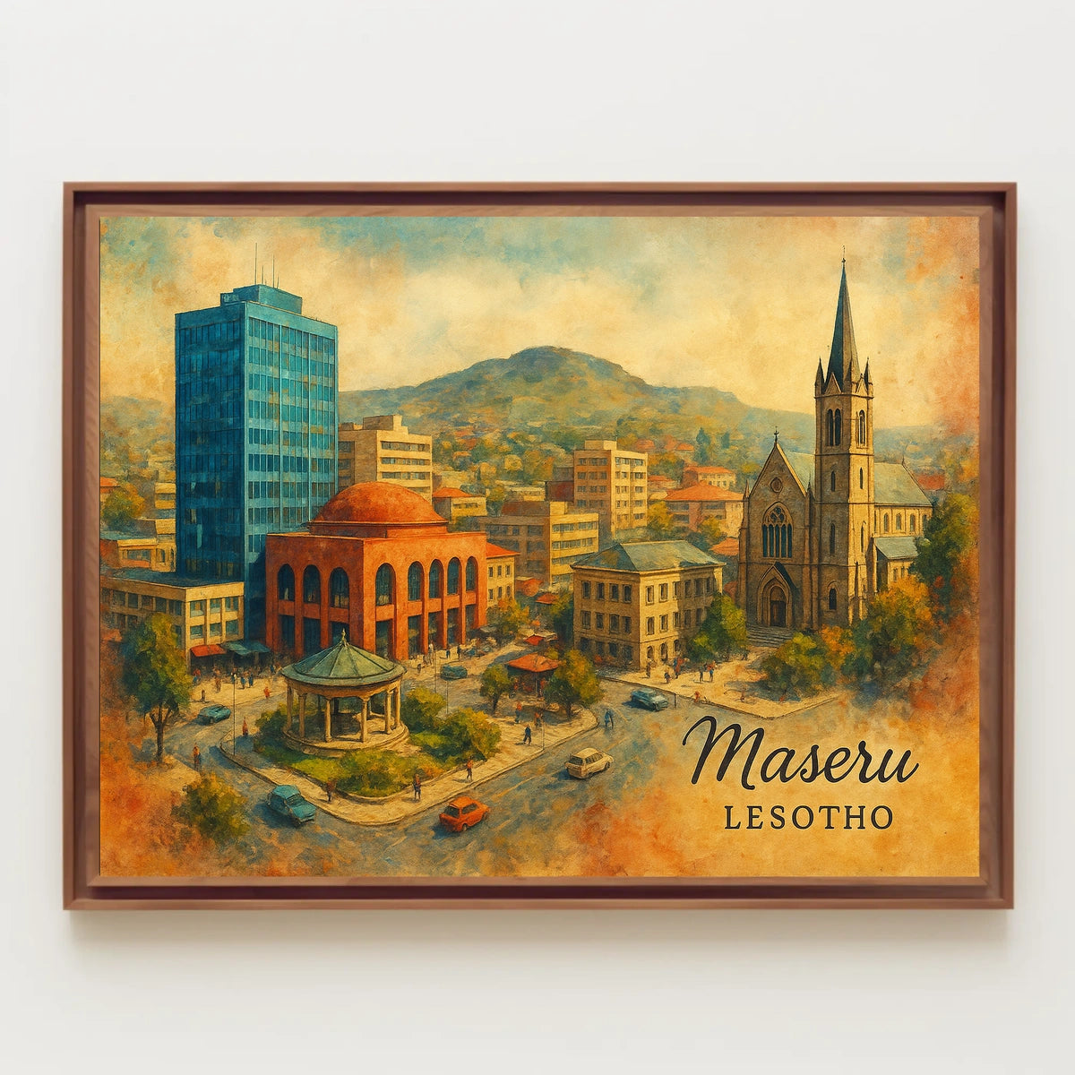 Maseru, Lesotho Poster