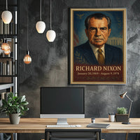 Richard Nixon Presidential Term Poster