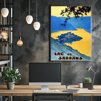 Lac De Sarrans Poster
