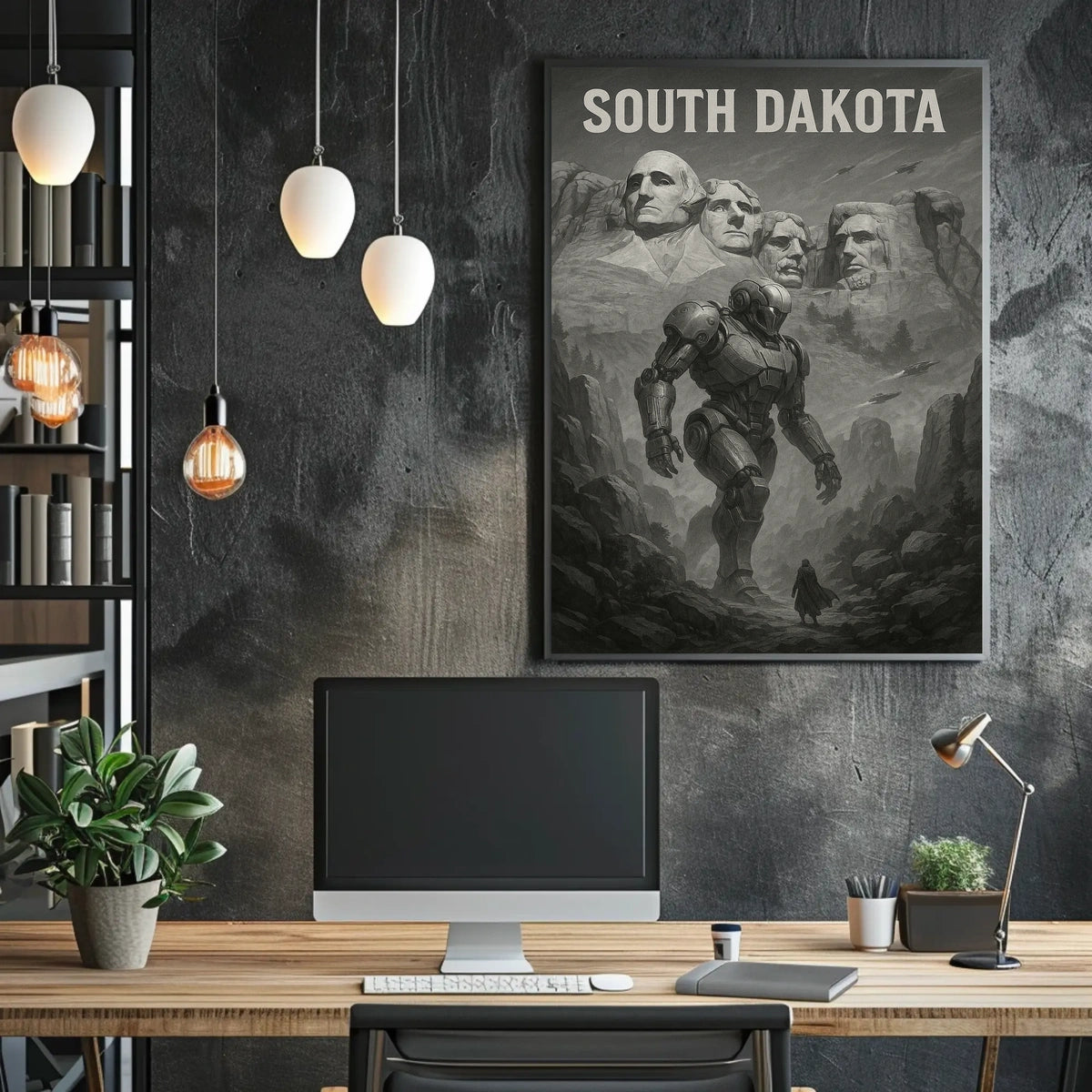 South Dakota Guardians of the Monument Poster