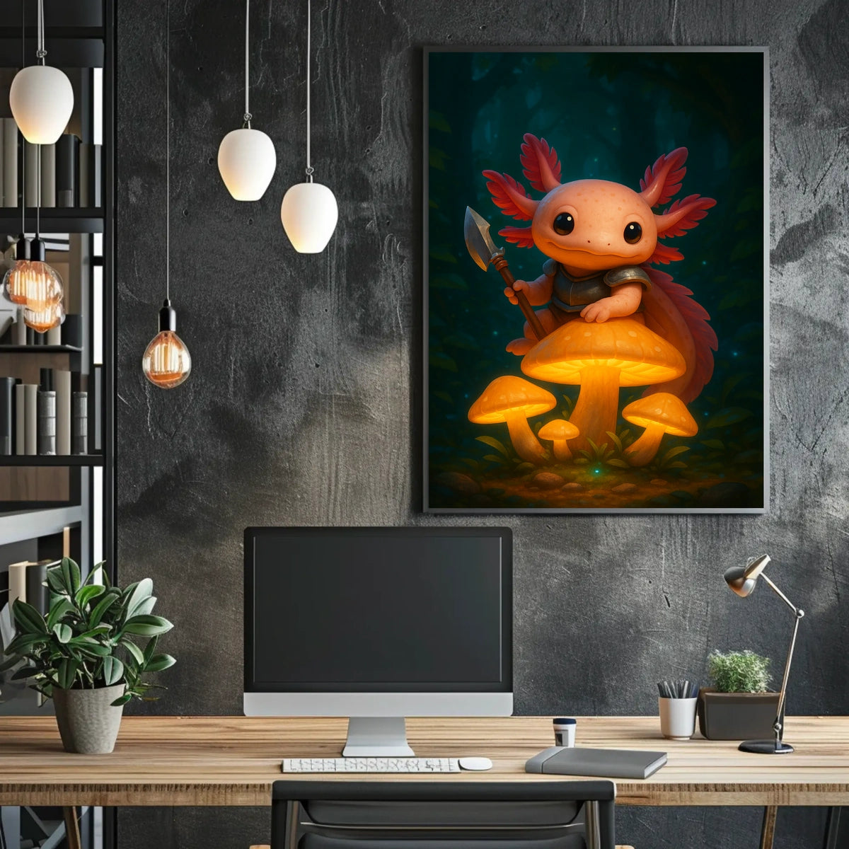 Guardian Of The Enchanted Forest Poster