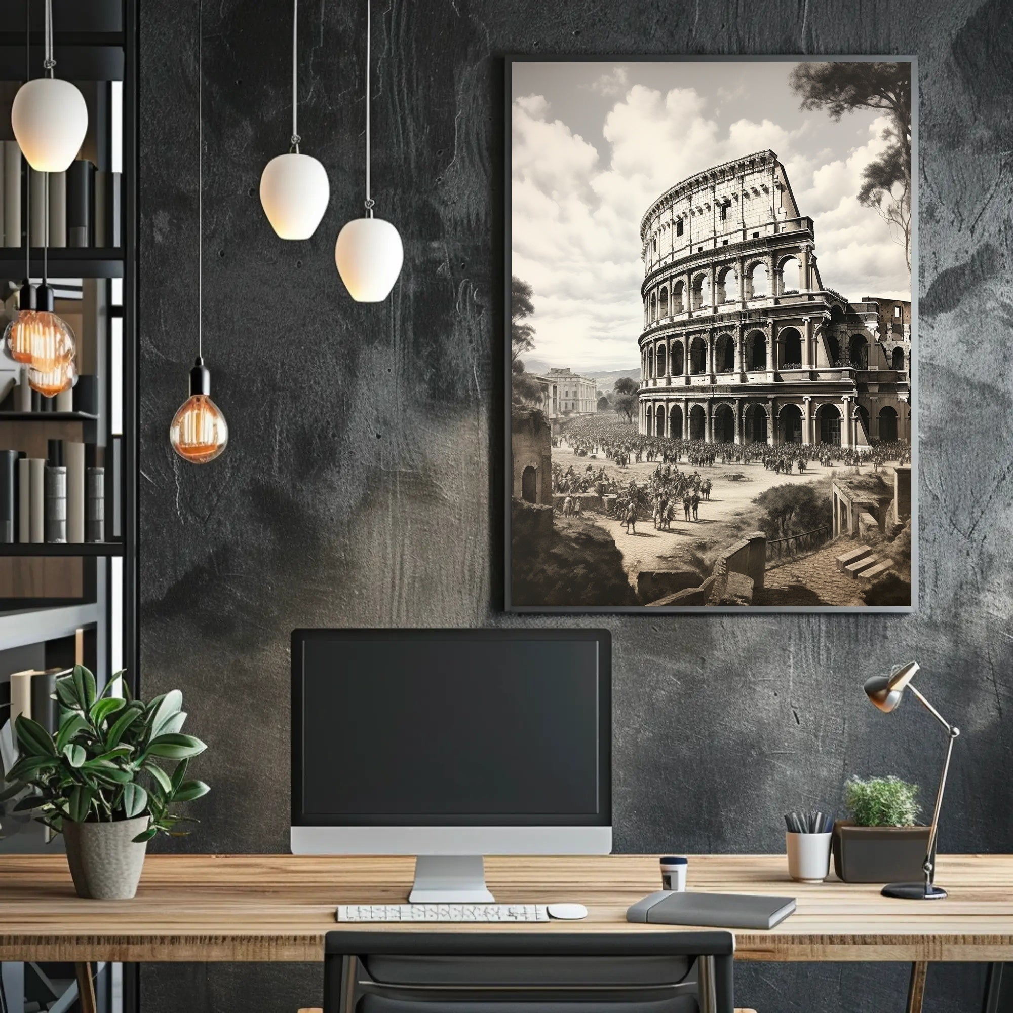 The Colosseum In Ancient Rome Poster