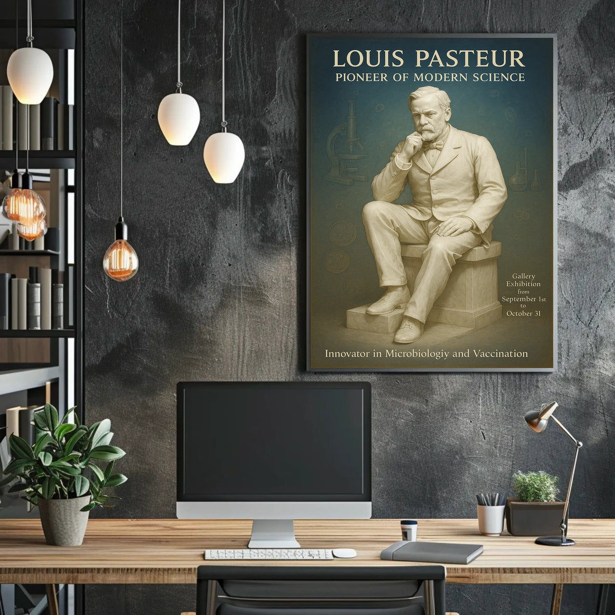 Louis Pasteur Pioneer Of Modern Poster