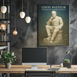 Louis Pasteur Pioneer Of Modern Poster