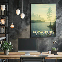 Voyageurs National Park Poster