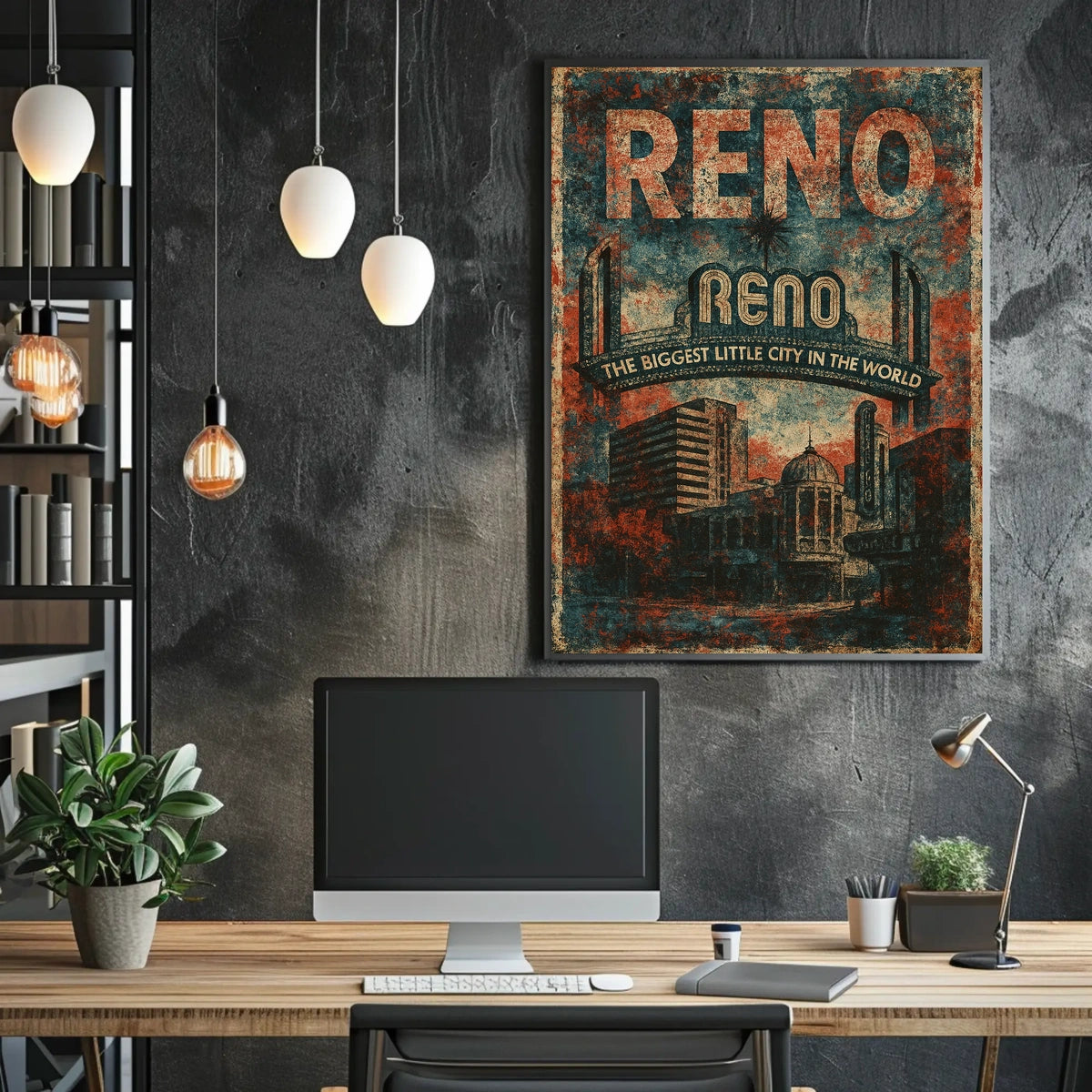 Reno The Biggest Little City In The Poster