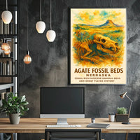 Agate Fossil Beds NebraskaS Poster