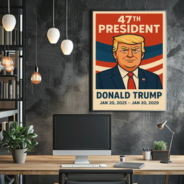 Donald Trump The Pinnacle of Leadership Poster