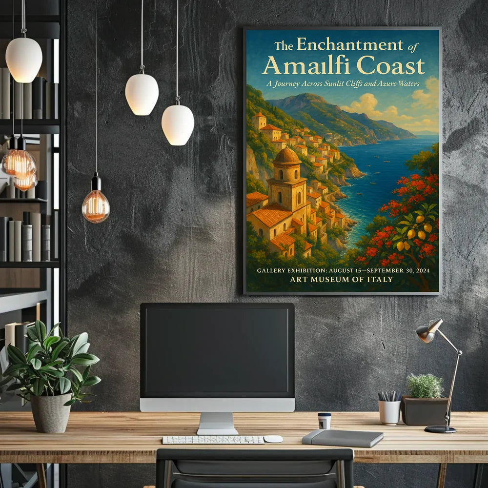 The Enchantment of Art Exhibition Poster