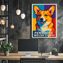 Pembroke Welsh Corgi Poster