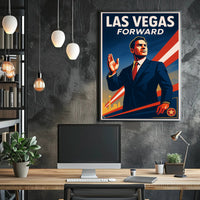 Las Vegas Forward Poster PosterGoat