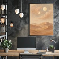 Desert Dreamscape Poster