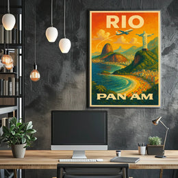 Rio Pan Am Travel Poster
