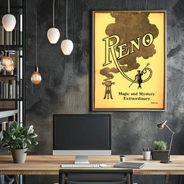 Magic and Mystery Vintage Artistic Cultural Heritage Poster