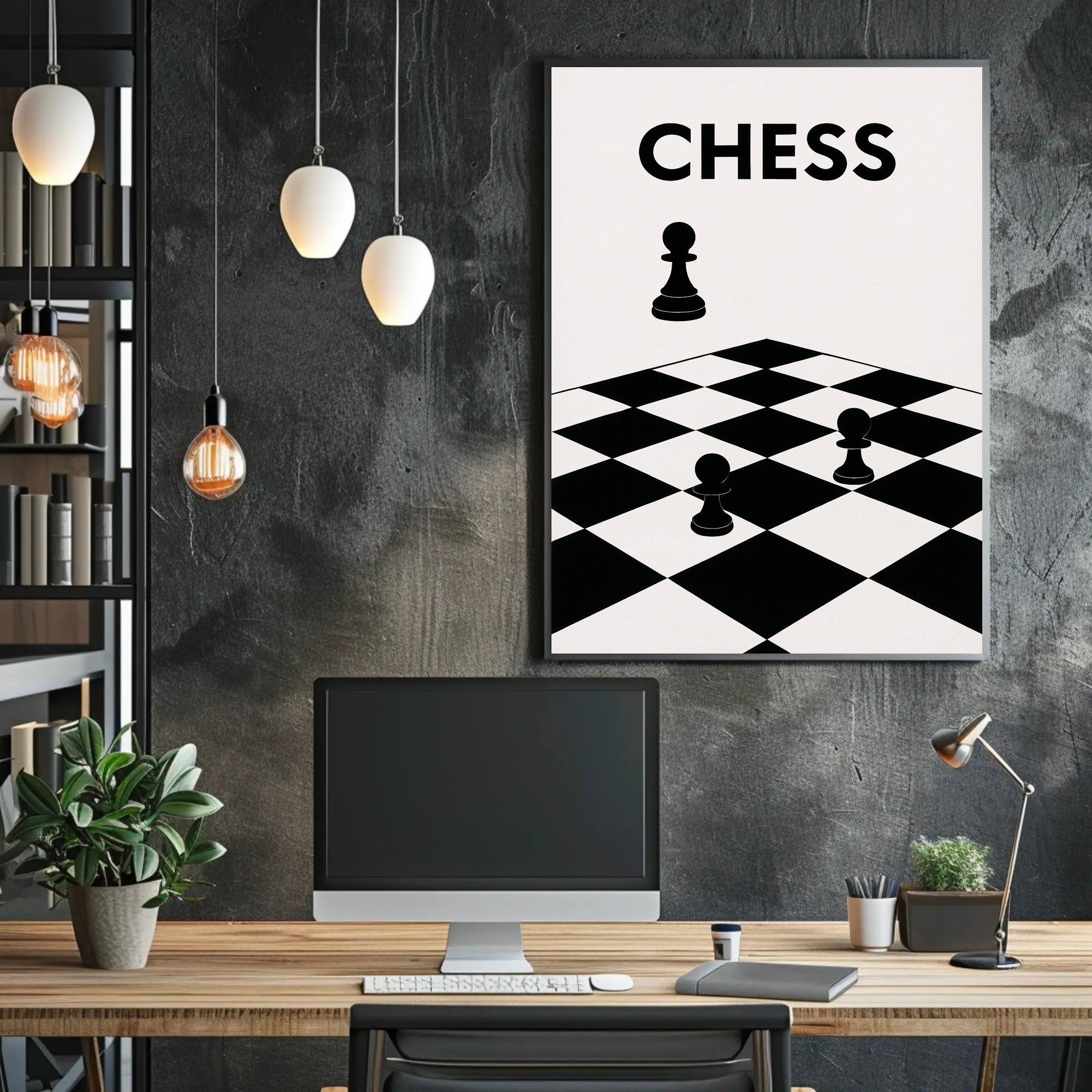 Chess Strategy Poster PosterGoat