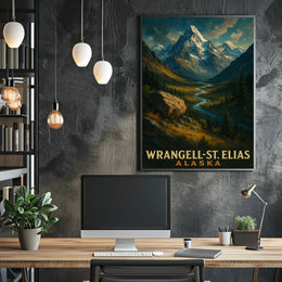 Wrangell-St. Elias, Alaska Poster