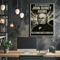 John Quincy Adams 6Th President Poster