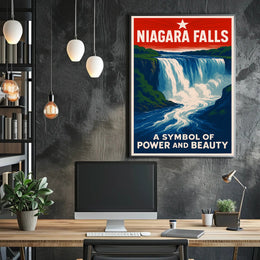 Niagara Falls A Symbol of Power and Beauty Poster PosterGoat