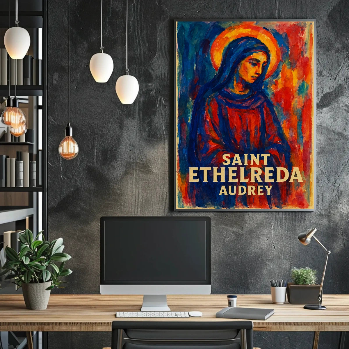 Saint Etheldreda Poster