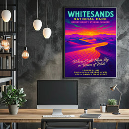 Whitesands National Park Poster PosterGoat