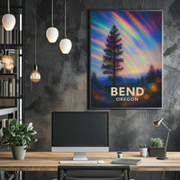 Bend Oregon Scenic Travel Photography Realism Poster