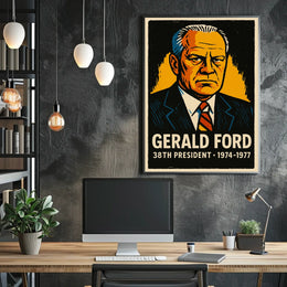 Gerald Ford 38th President Poster