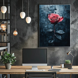 Ethereal Rose Poster