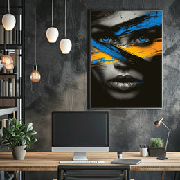 Abstract Expression Abstract Poster