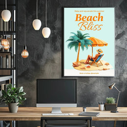 Beach Bliss Poster PosterGoat