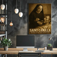 Saint Camilla Devoted To The Poor And Poster