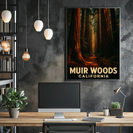Muir Woods California Poster