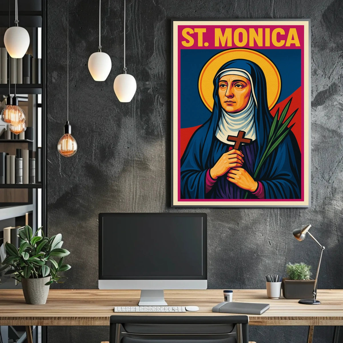 St. Monica Poster