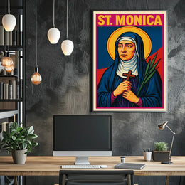 St. Monica Poster