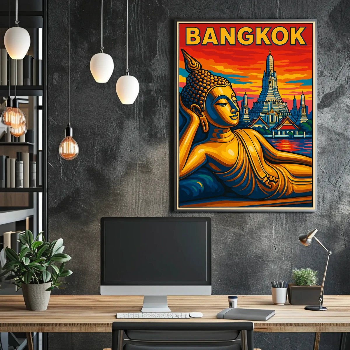 Bangkok Serenity Poster