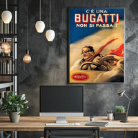 Bugatti Speed and Style Poster