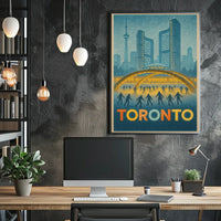 Toronto Skyline Poster