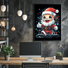 Festive Santa Adventure Poster