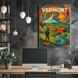 Vermont Adventure Poster
