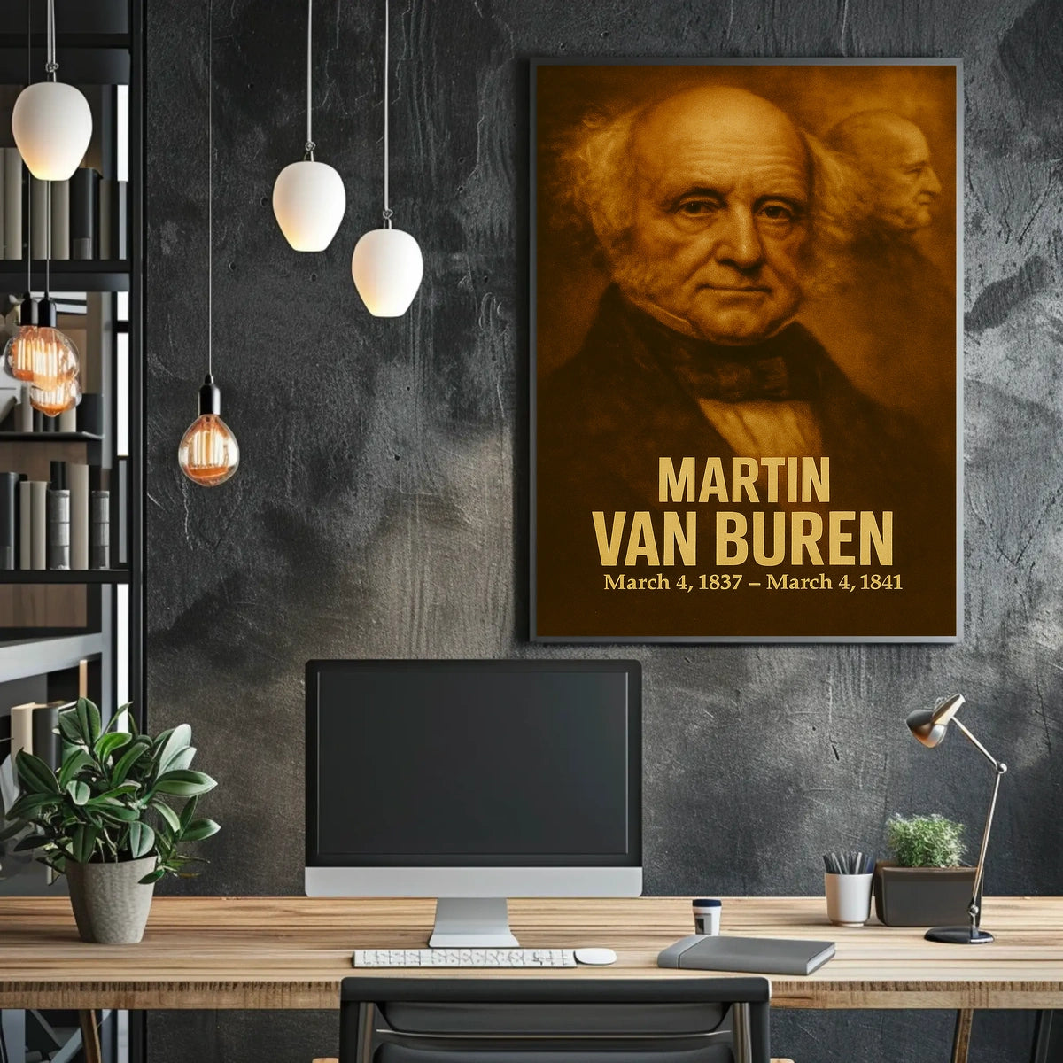 Martin Van Buren 8Th President Poster