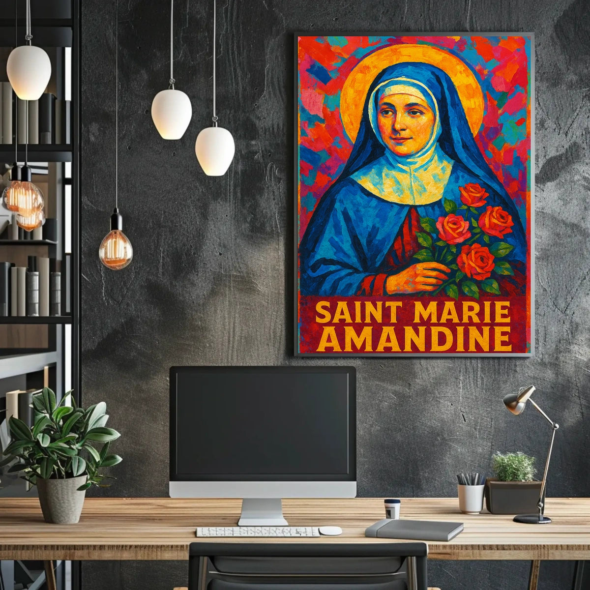 Saint Marie Amandine Poster